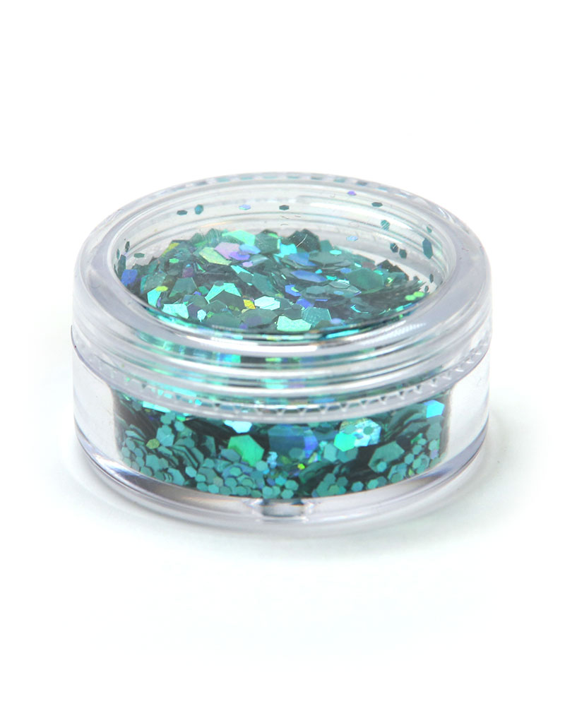Chunky glitter טורקיז