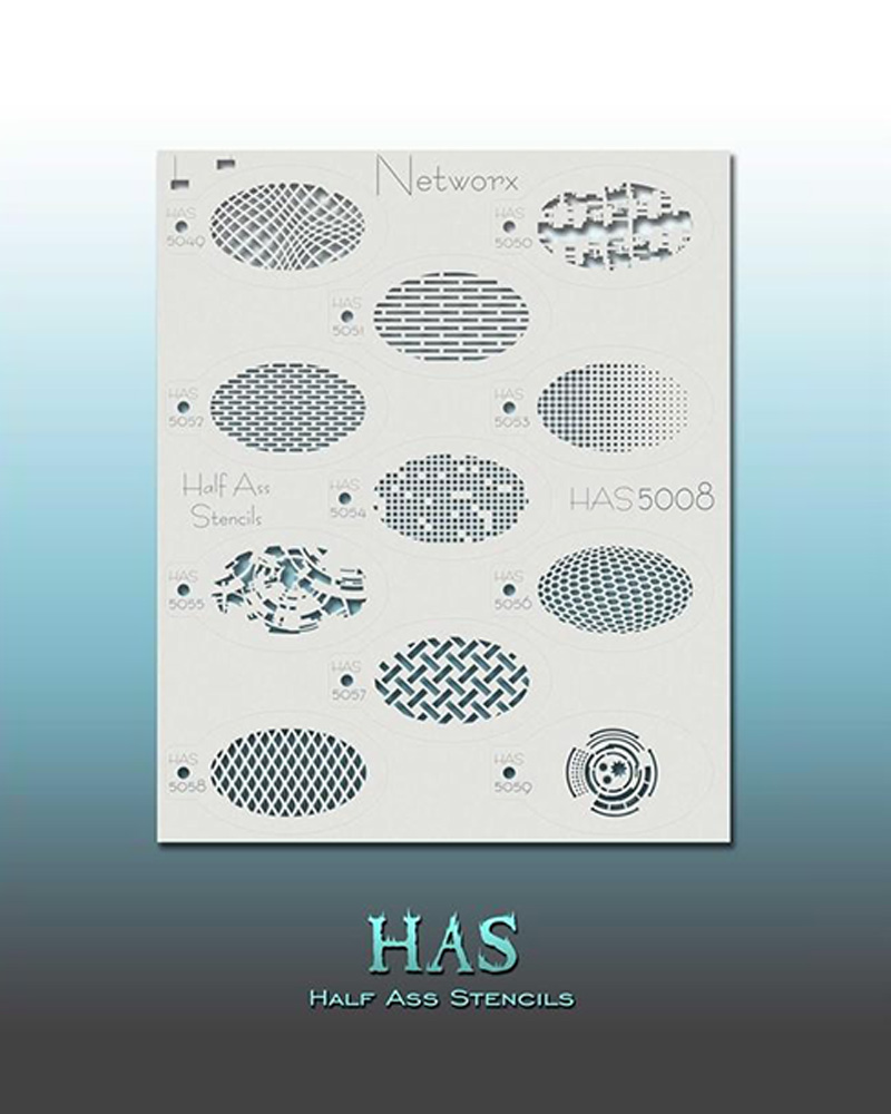 סט 11 שבלונות BAMS Networx