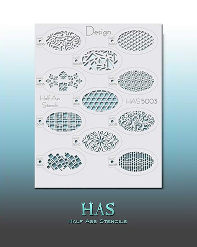 סט 11 שבלונות BAMS Design