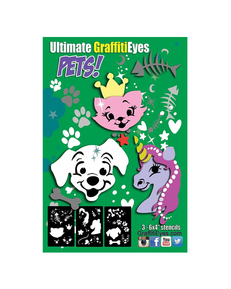 שבלונת Graffiti PETS