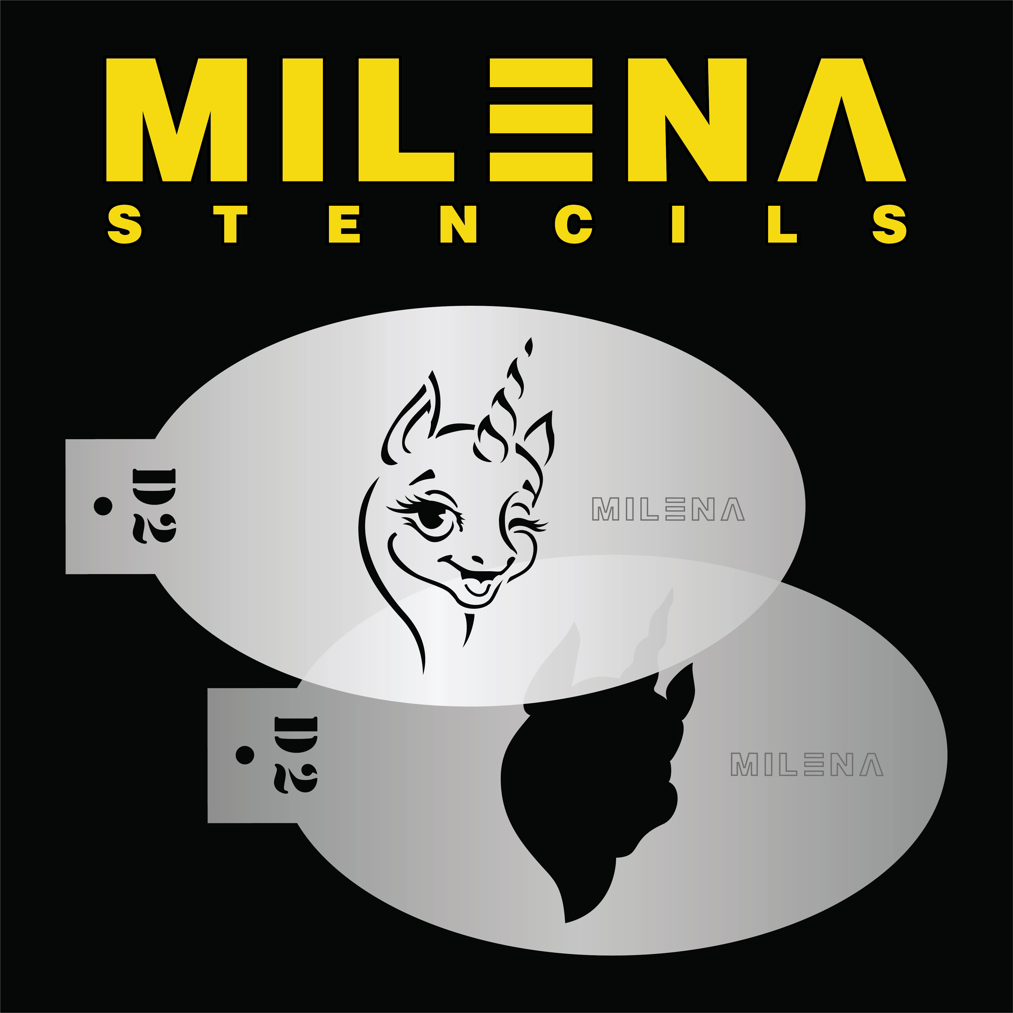 חד קרן קורץ (שבלונה כפולה)MILENA D2